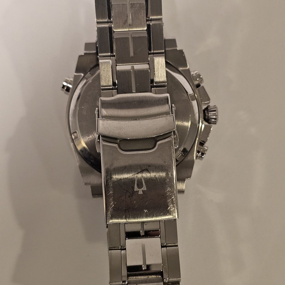 Bulova Silver Chronograph Watch - Picture 5 of 6